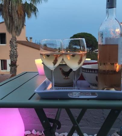 Suite Avec Tropezienne Vue Mer Hyères Exteriör bild