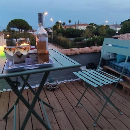 Suite Avec Tropezienne Vue Mer Hyères Exteriör bild